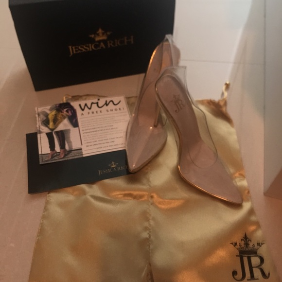 JESSICA RICH CLEAR PUMPS - Picture 4 of 9